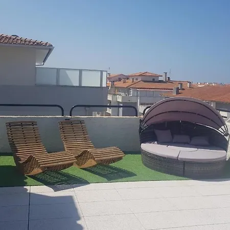 Vasco Da Gama T2 Com Terraco Da Barra شقة *